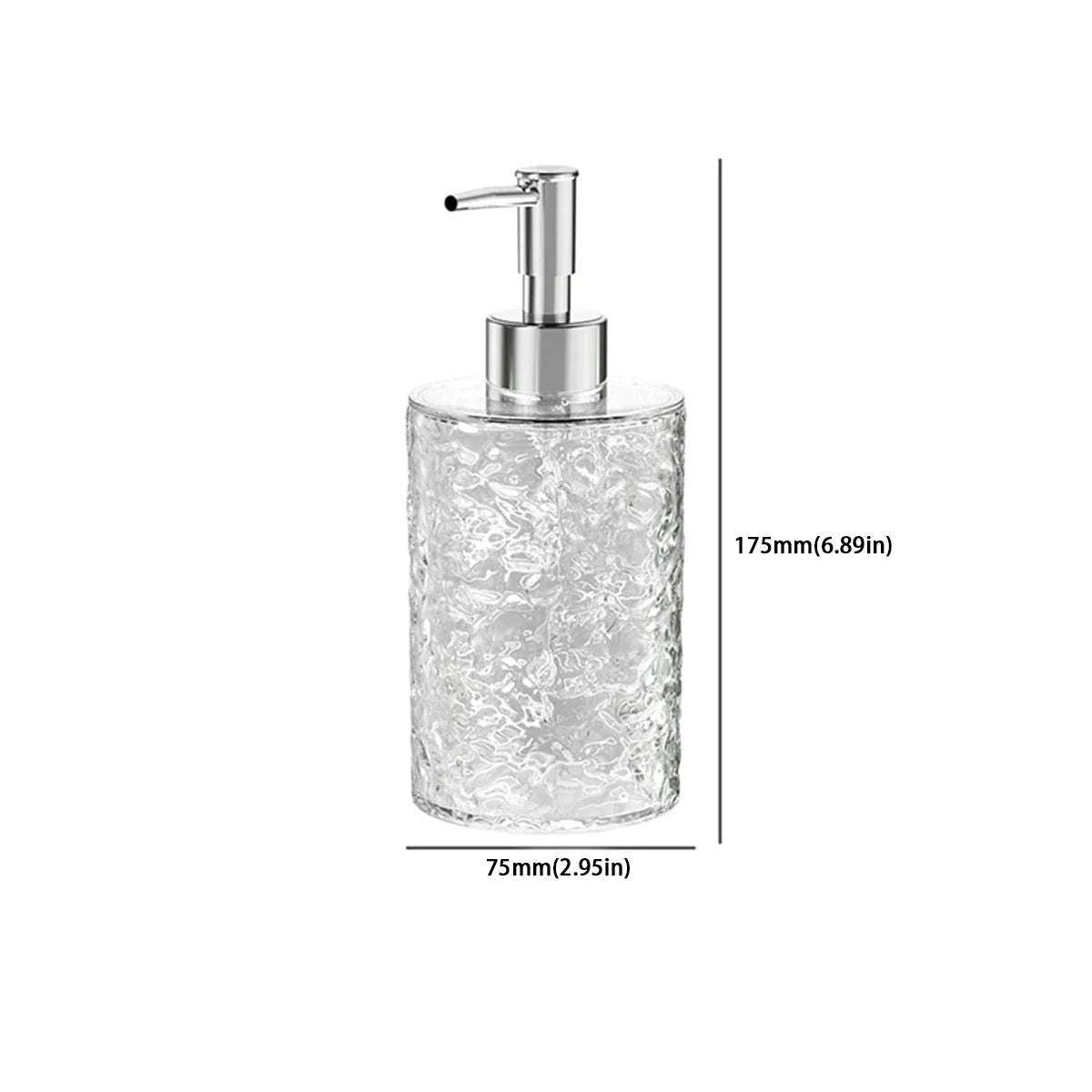 Luxurious Refillable ABS Soap Dispenser Bottle  Press Pump Container For Hand Soap Dish Soap  Bathr 11