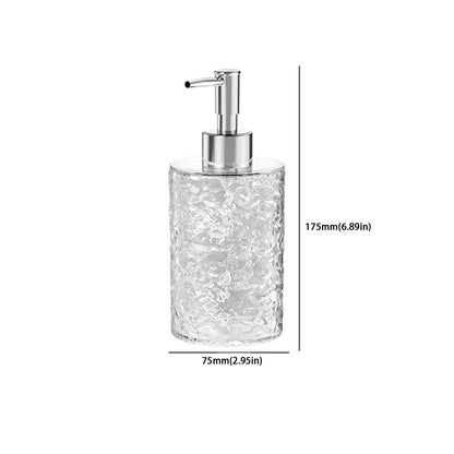 Luxurious Refillable ABS Soap Dispenser Bottle  Press Pump Container For Hand Soap Dish Soap  Bathr 11