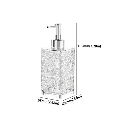 Luxurious Refillable ABS Soap Dispenser Bottle  Press Pump Container For Hand Soap Dish Soap  Bathr 9