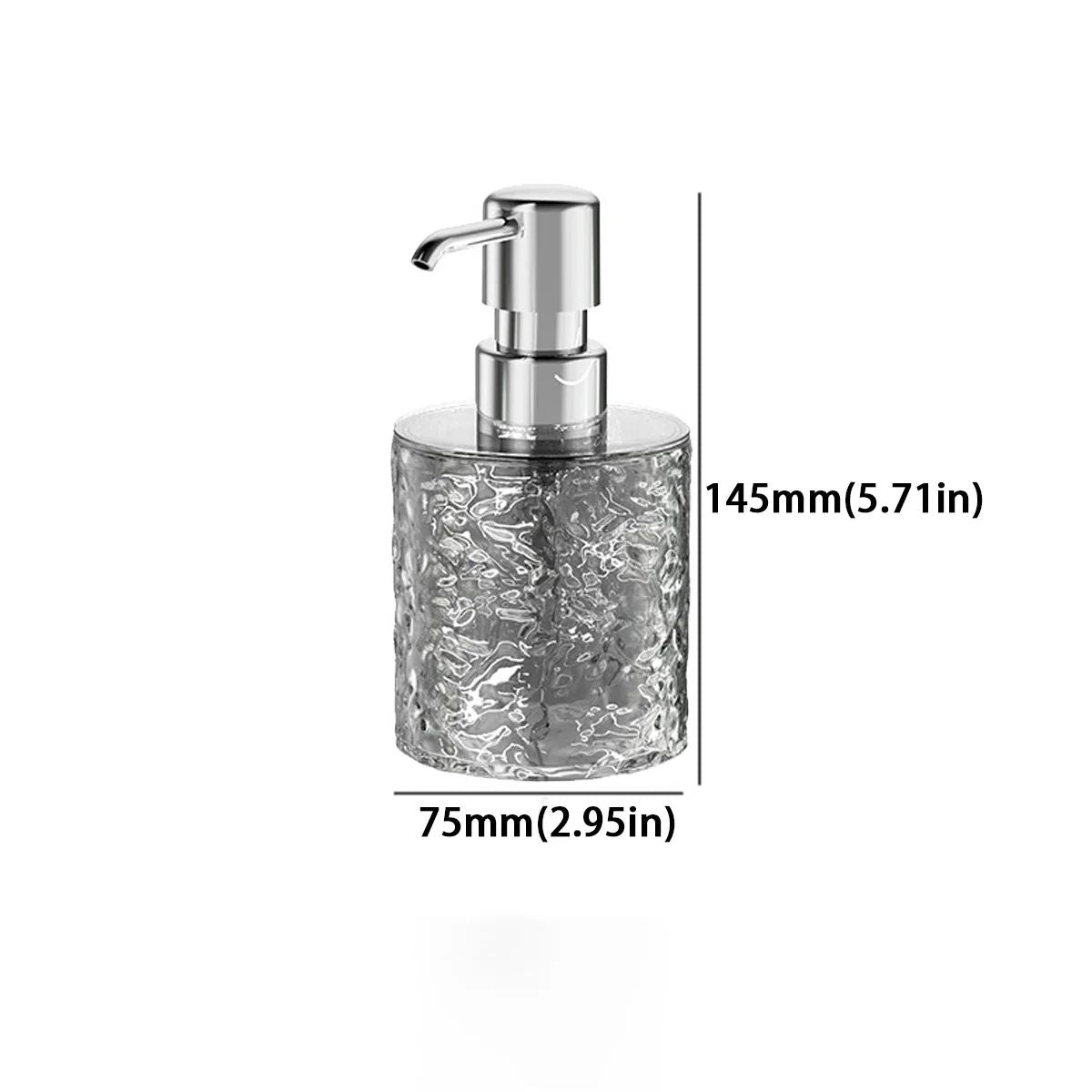 Luxurious Refillable ABS Soap Dispenser Bottle  Press Pump Container For Hand Soap Dish Soap  Bathr 8