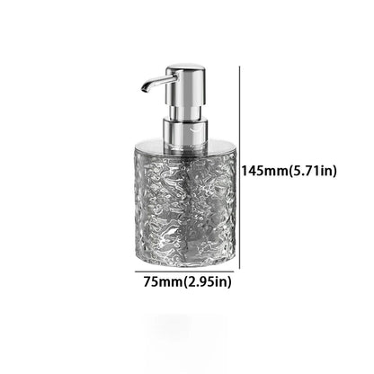 Luxurious Refillable ABS Soap Dispenser Bottle  Press Pump Container For Hand Soap Dish Soap  Bathr 8