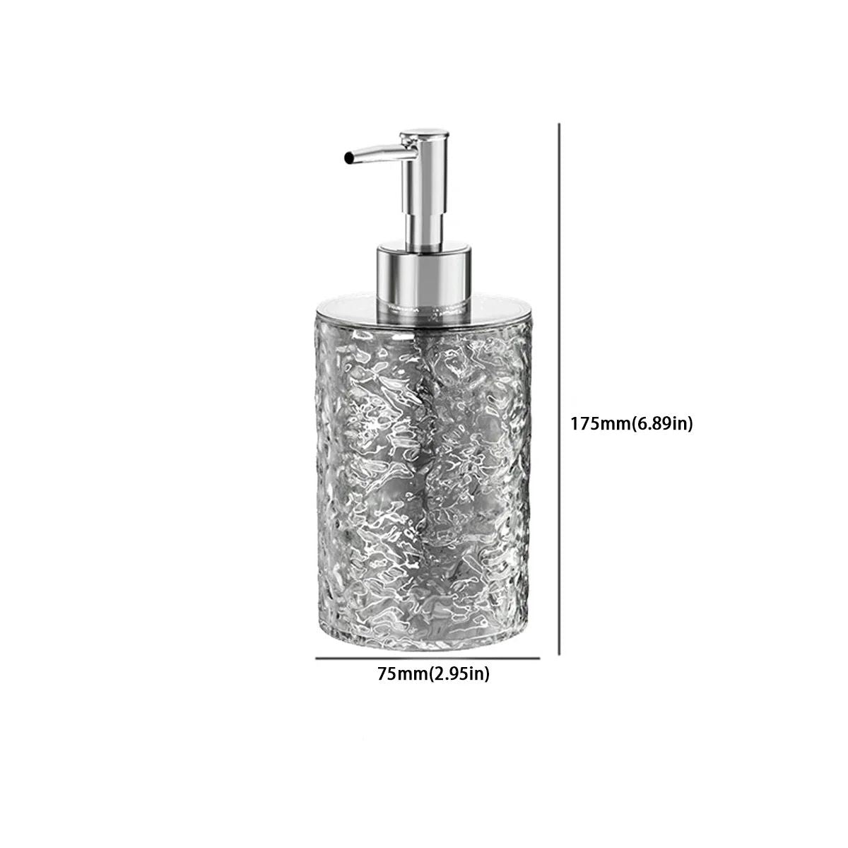 Luxurious Refillable ABS Soap Dispenser Bottle  Press Pump Container For Hand Soap Dish Soap  Bathr 12