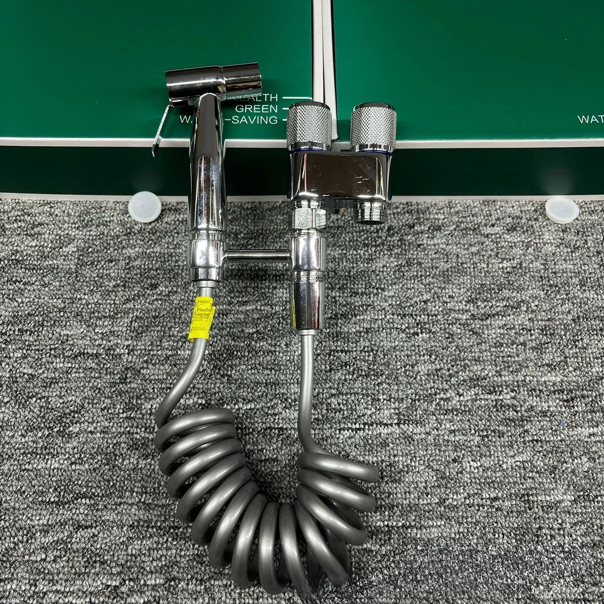 Stainless Steel Handheld Bidet Sprayer Set  SelfCleaning Toilet Spray Head With NoPunch Installatio 5