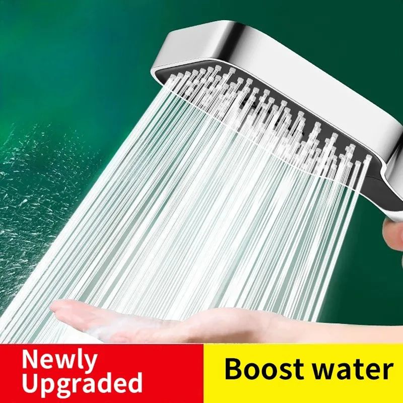 Adjustable 3Mode HighPressure Shower Head  Rainfall Massage  Mixed Spray Showerhead With Large Flow 2