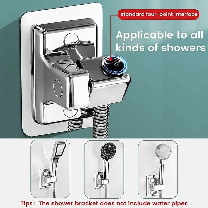 Adjustable 3Mode HighPressure Shower Head  Rainfall Massage  Mixed Spray Showerhead With Large Flow 2