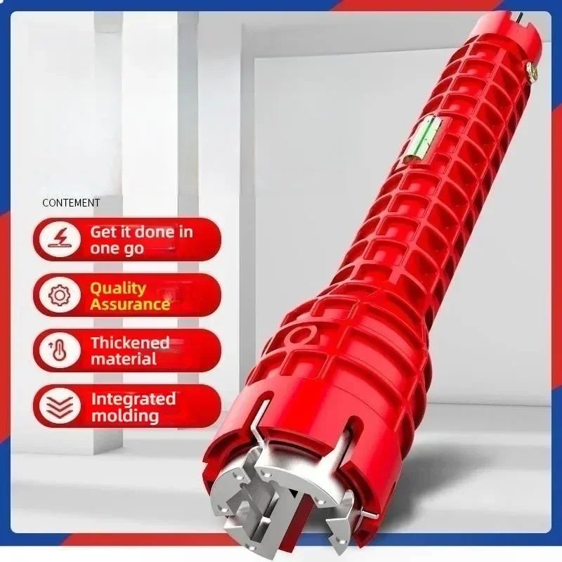 8in1 MultiFunctional Sink Faucet Wrench  Universal LargeOpen Plumbing Tool For Bathroom  Household  1