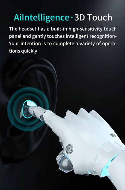 M10 Wireless Earbuds HighQuality BT Headset With Perfect Sound Sports Gaming Earphones  BuiltIn Pow 17