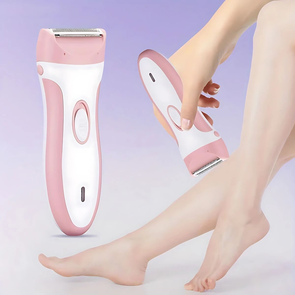 Rechargeable Womens Electric Body Hair Trimmer For Underarms Legs And Bikini Line 1