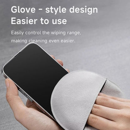 Microfiber Screen Cleaning Cloth Mitt For Phones Laptops Tablets And Glasses 1