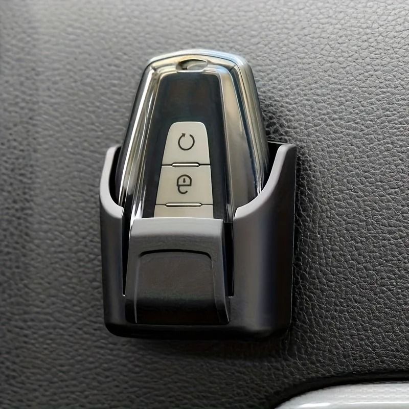 Car Key Organizer and Dashboard Storage Box for Keys and Cards