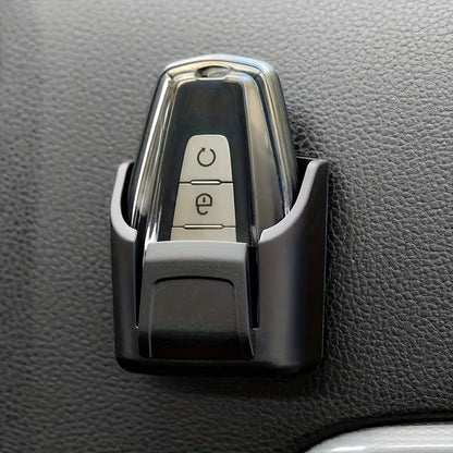 Car Key Organizer and Dashboard Storage Box for Keys and Cards