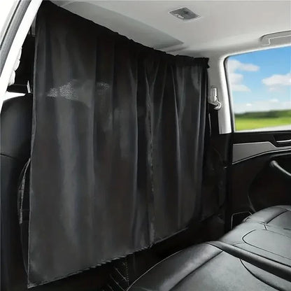 Car Privacy Curtains Set Sun Shade Divider For Front And Rear Seats 1