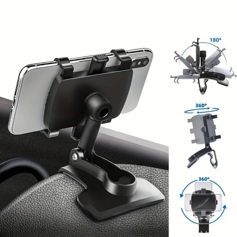 Car Mobile Phone Holder Universal Dashboard And Mirror Mount 3