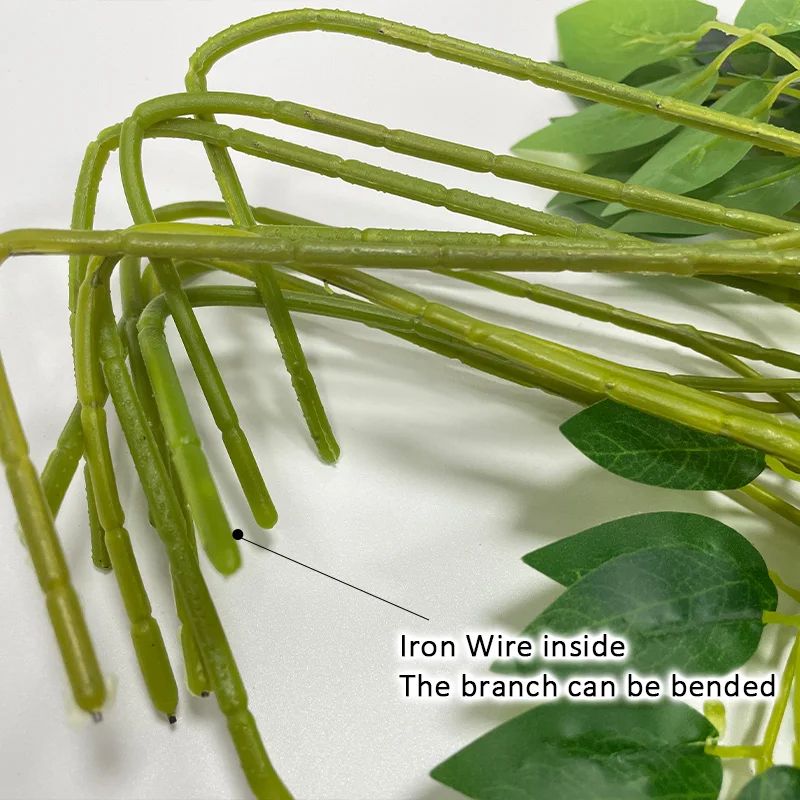 Luxe Cascading Artificial Wisteria Hanging Garland  Elegant Fake Vines For Weddings Home  Event Dec 5
