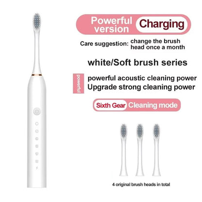Advanced Ultrasonic Electric Toothbrush With SixMode Cleaning  Soft Bristle Care 7