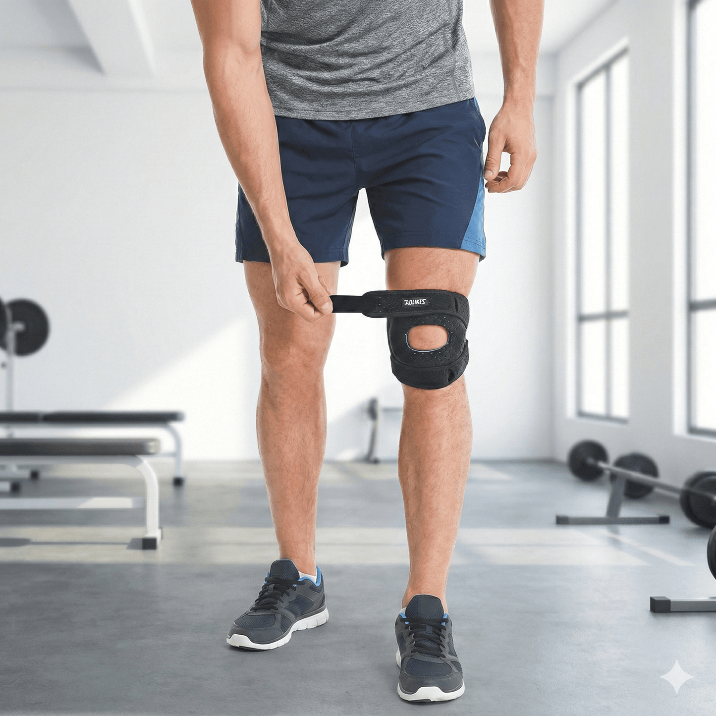 Patellar Tendon Knee Brace Support Strap With Gel Pad Knee Pain Relief Arthritis Stabilizer 1