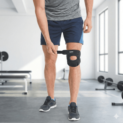 Patellar Tendon Knee Brace Support Strap With Gel Pad Knee Pain Relief Arthritis Stabilizer 1