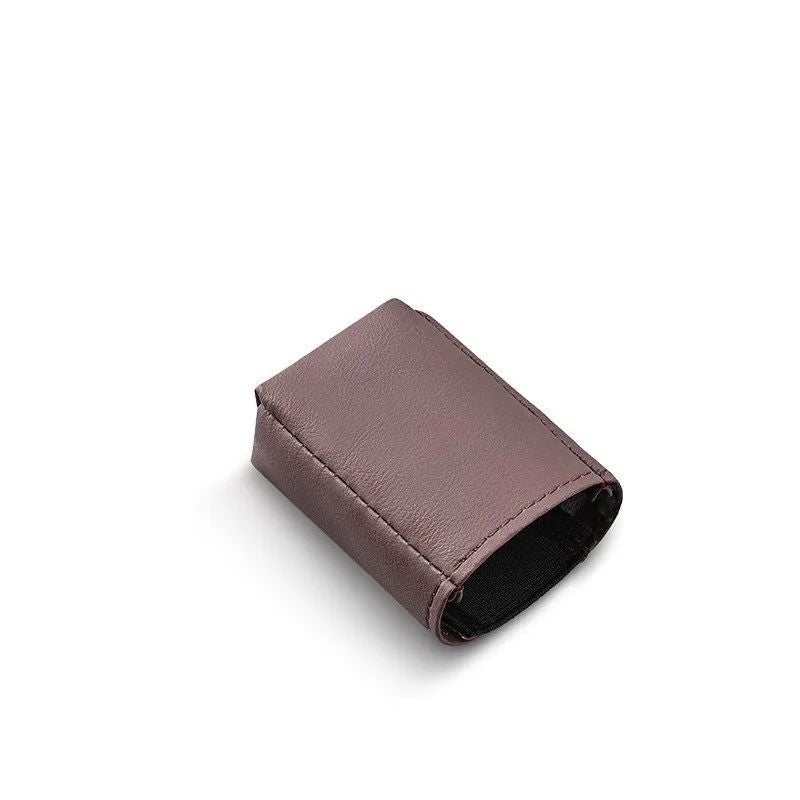 Safe Guard Leather Seat Belt Buckle Cover  Decorative Socket Protector 7