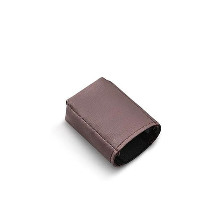 Safe Guard Leather Seat Belt Buckle Cover  Decorative Socket Protector 7