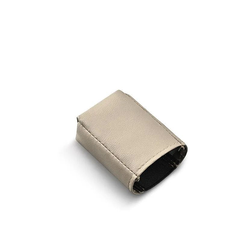 Safe Guard Leather Seat Belt Buckle Cover  Decorative Socket Protector 10