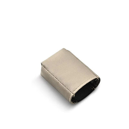 Safe Guard Leather Seat Belt Buckle Cover  Decorative Socket Protector 10