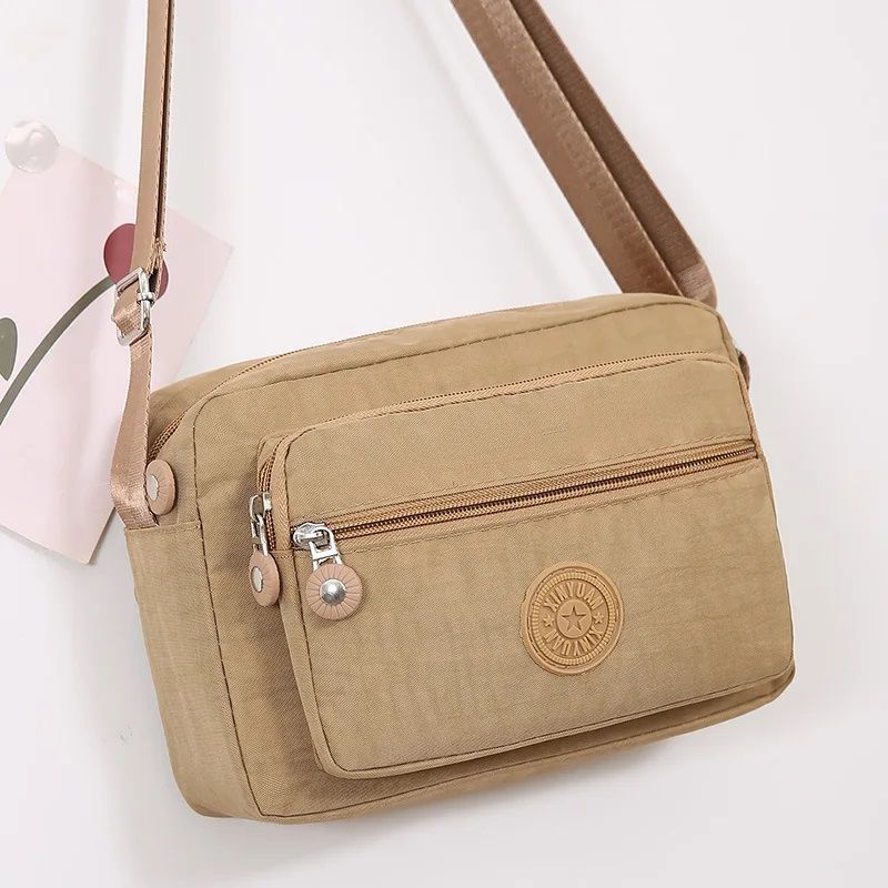 Everyday Mint Nylon Crossbody  Lightweight Adjustable Shoulder Bag 11